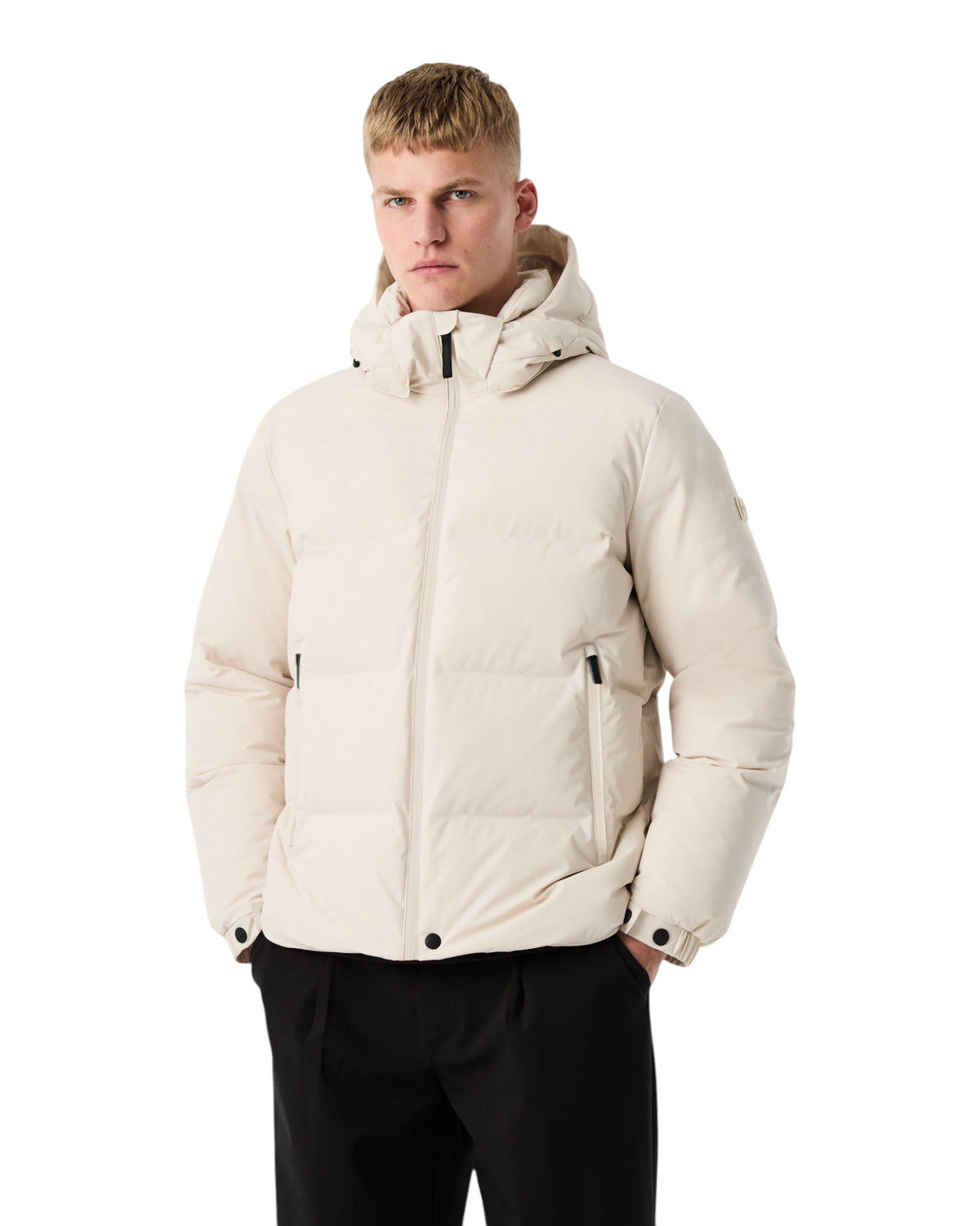 AlphaTauri ODORU Herren-Daunenjacke Beige Bild 2