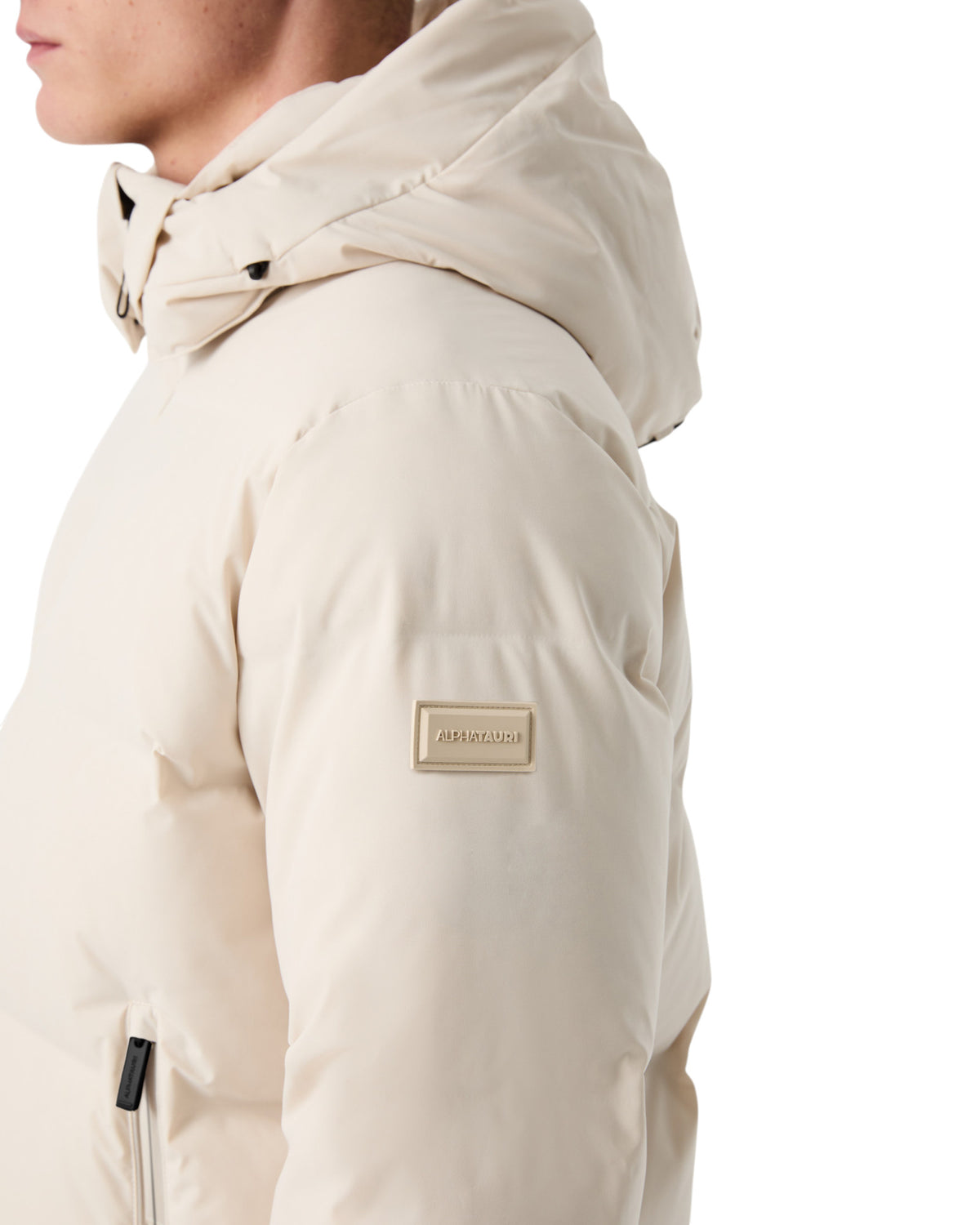 AlphaTauri ODORU Herren-Daunenjacke Beige Bild 5