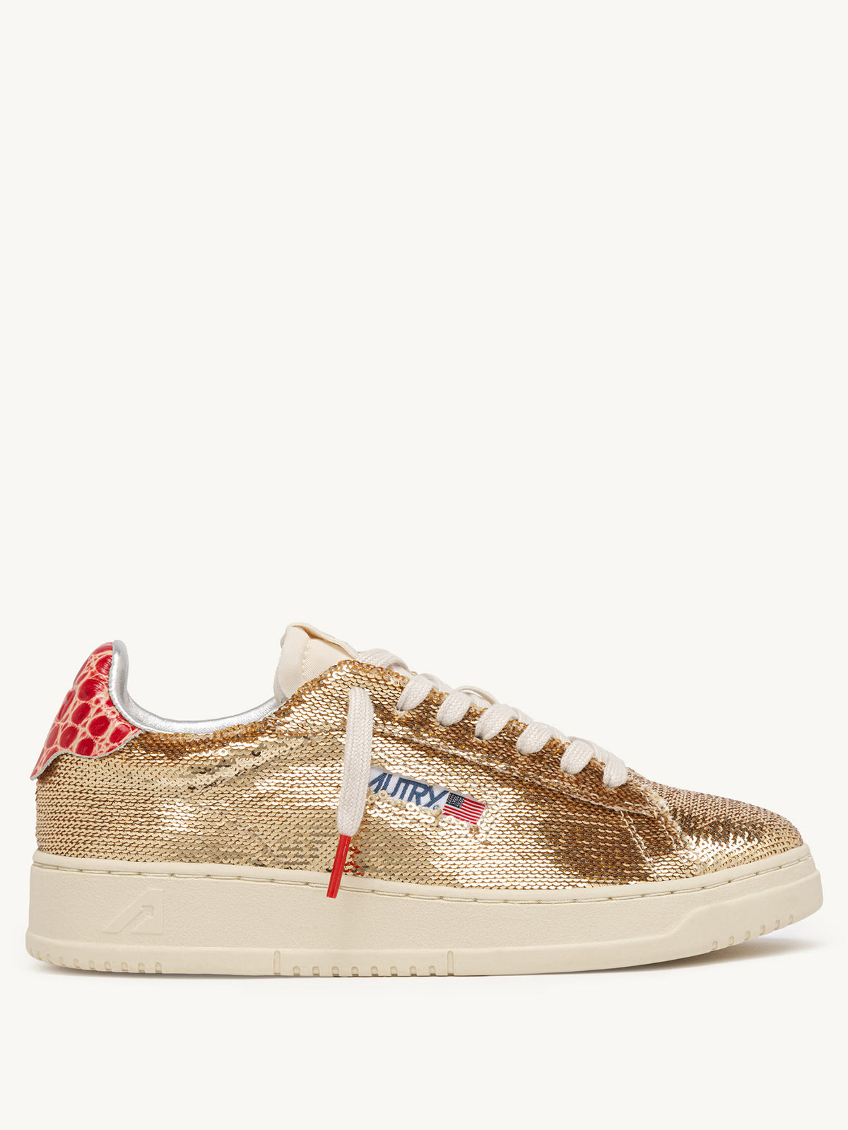 Autry Dallas Low Sneaker Damen gold Bild 1