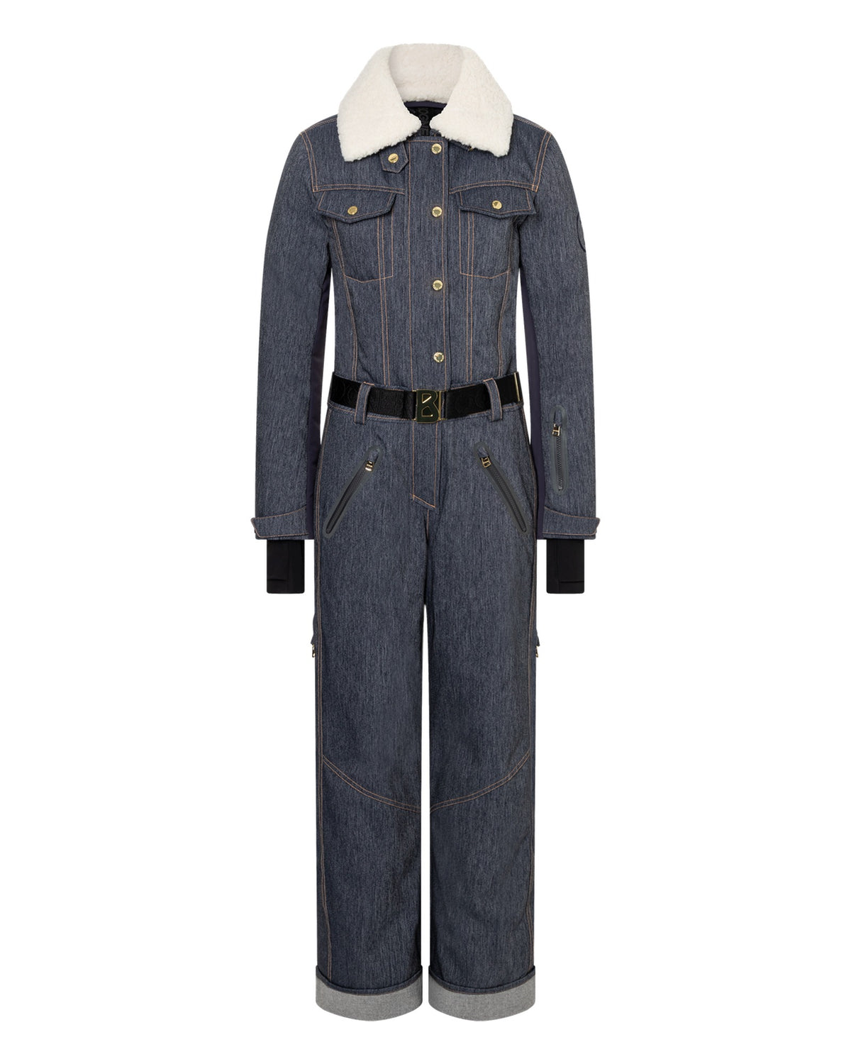 Bogner JENNA-LD Damen-Skioverall dunkelblau Bild 1