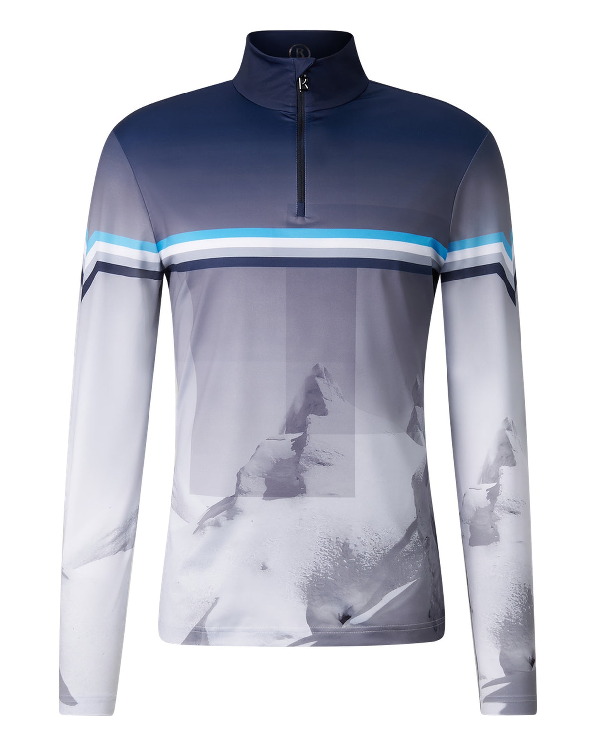 Bogner VERTI Herren-Baselayer rot/grau Bild 4