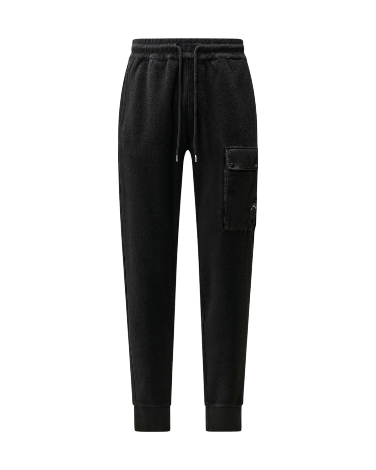 C.P. Company Diagonal Fleece Herren-Jogginghose schwarz Bild 1