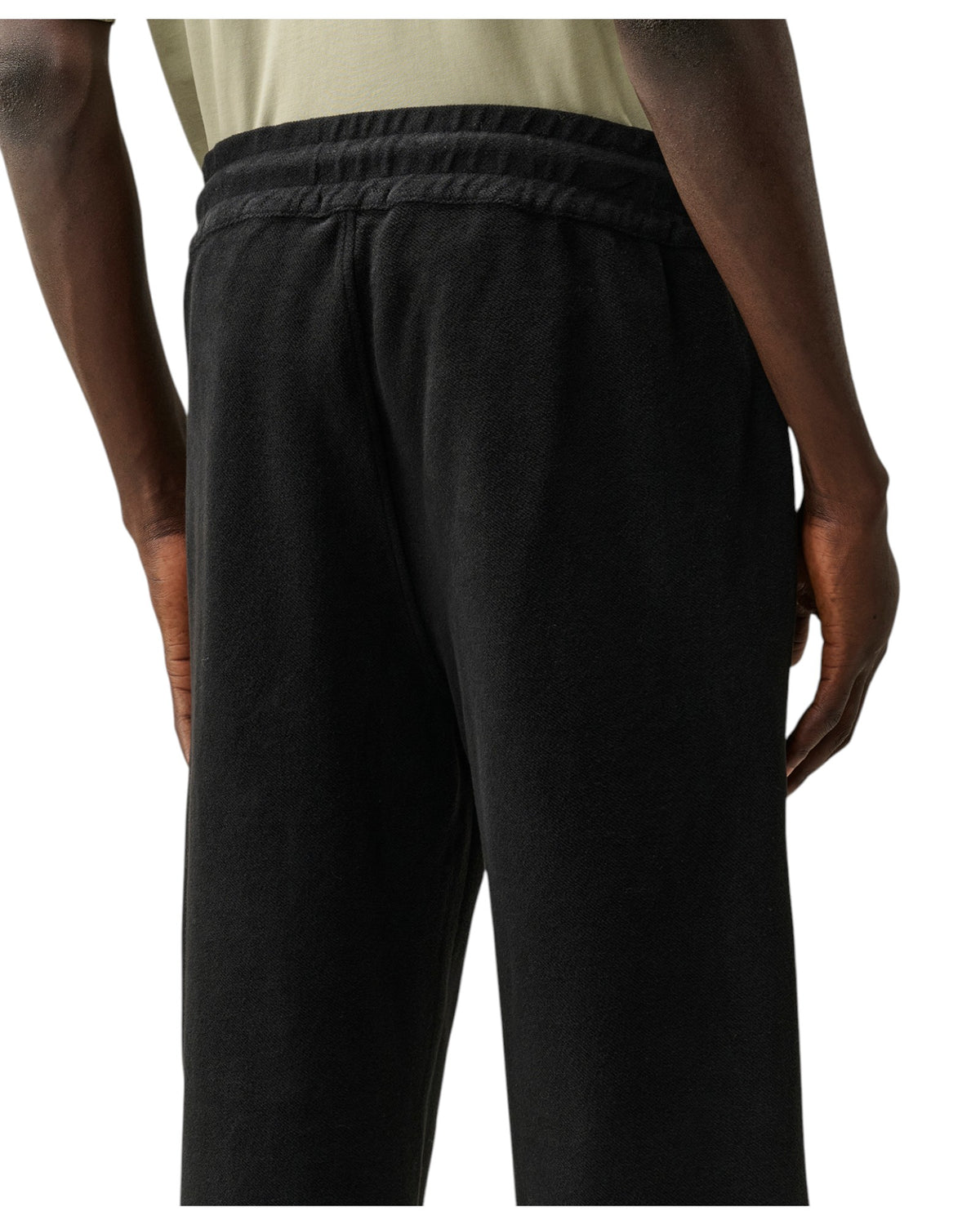 C.P. Company Diagonal Fleece Herren-Jogginghose schwarz Bild 5