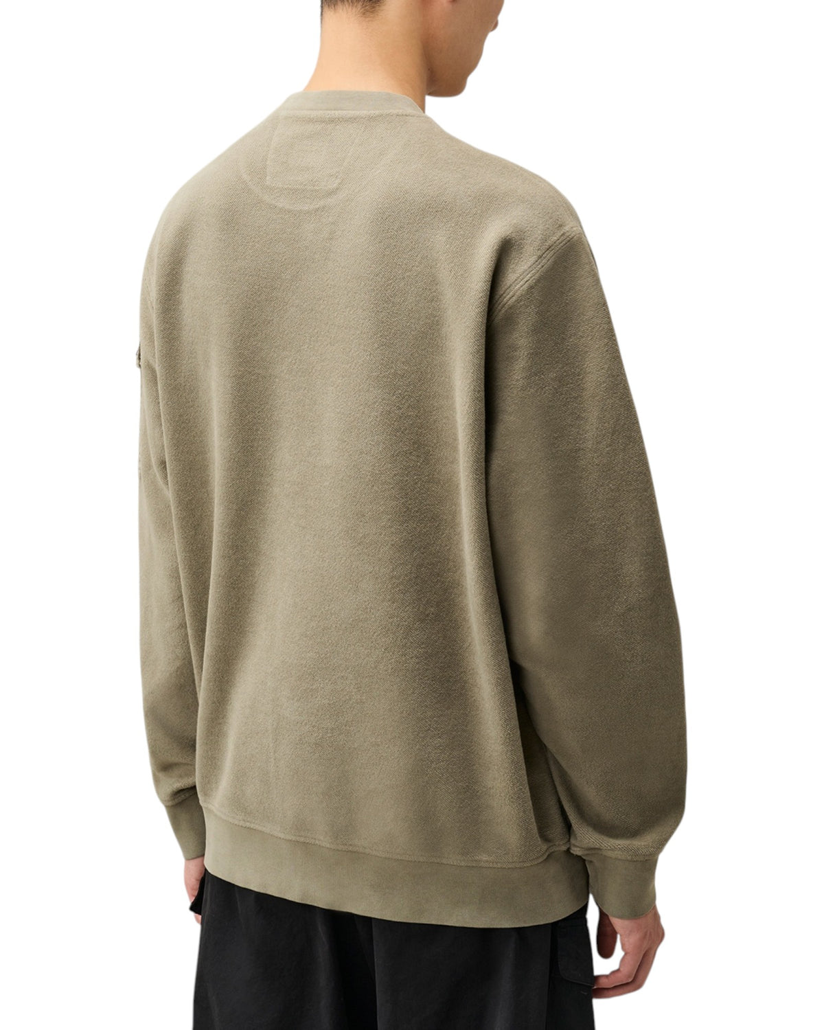 C.P. Company Diagonal Fleece Lens Herren-Sweatshirt grau Bild 3