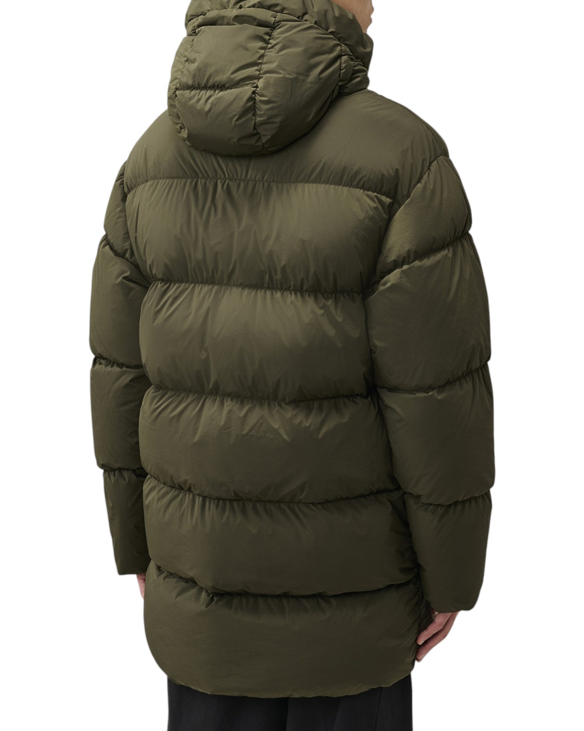 C.P. Company Nycra-R Lens Herren-Daunenmantel olive Bild 3
