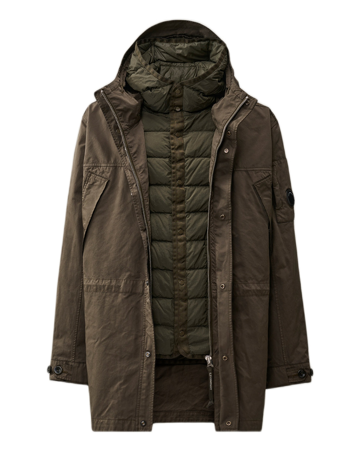 Micro Kei Lange Jacke Herren - CP Company - MEINFREUDENHAUS