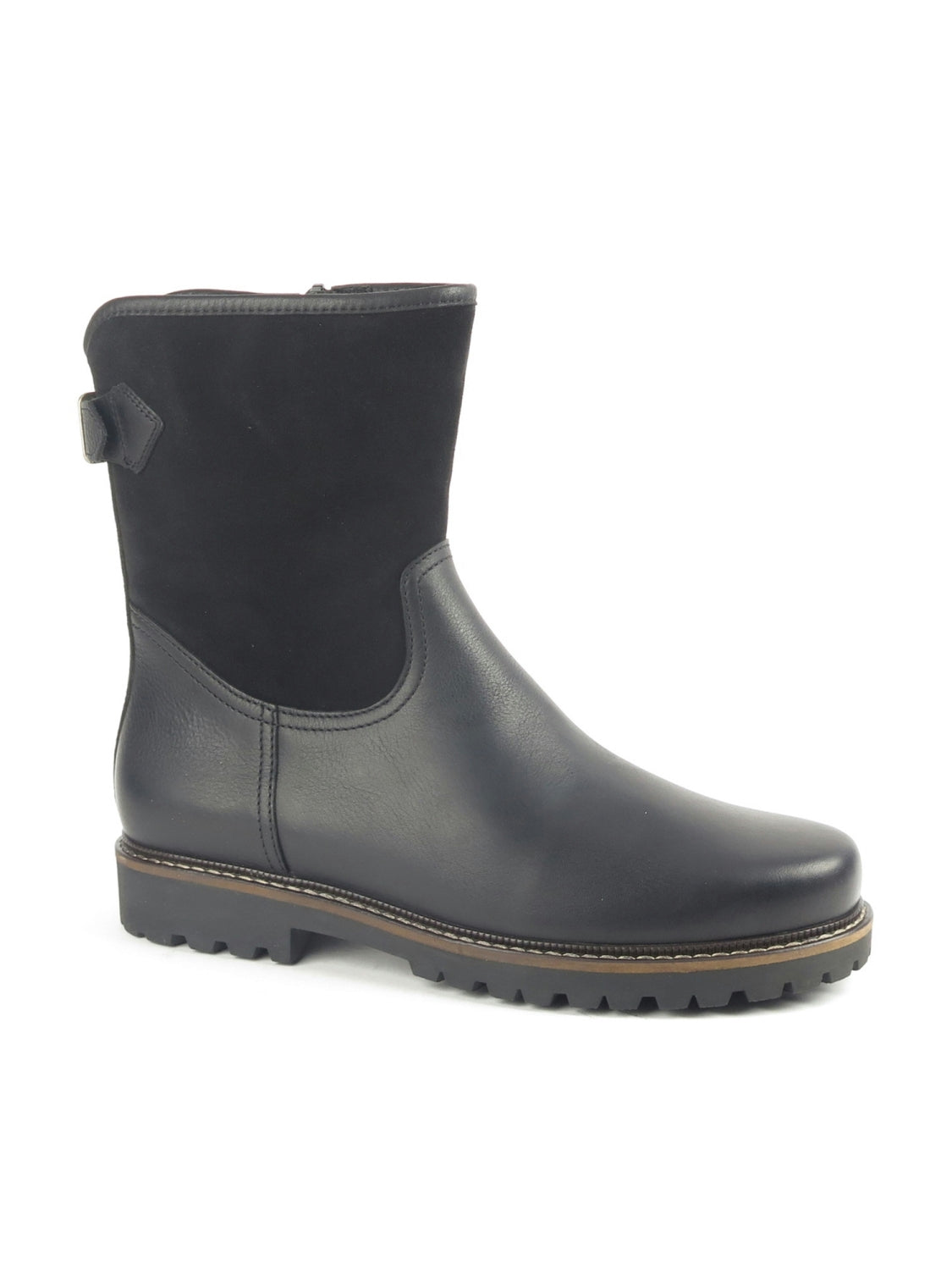 Dirndl & Bua 6042 PANIOLO/VELOUR Herren-Winterstiefeletten schwarz Bild 5