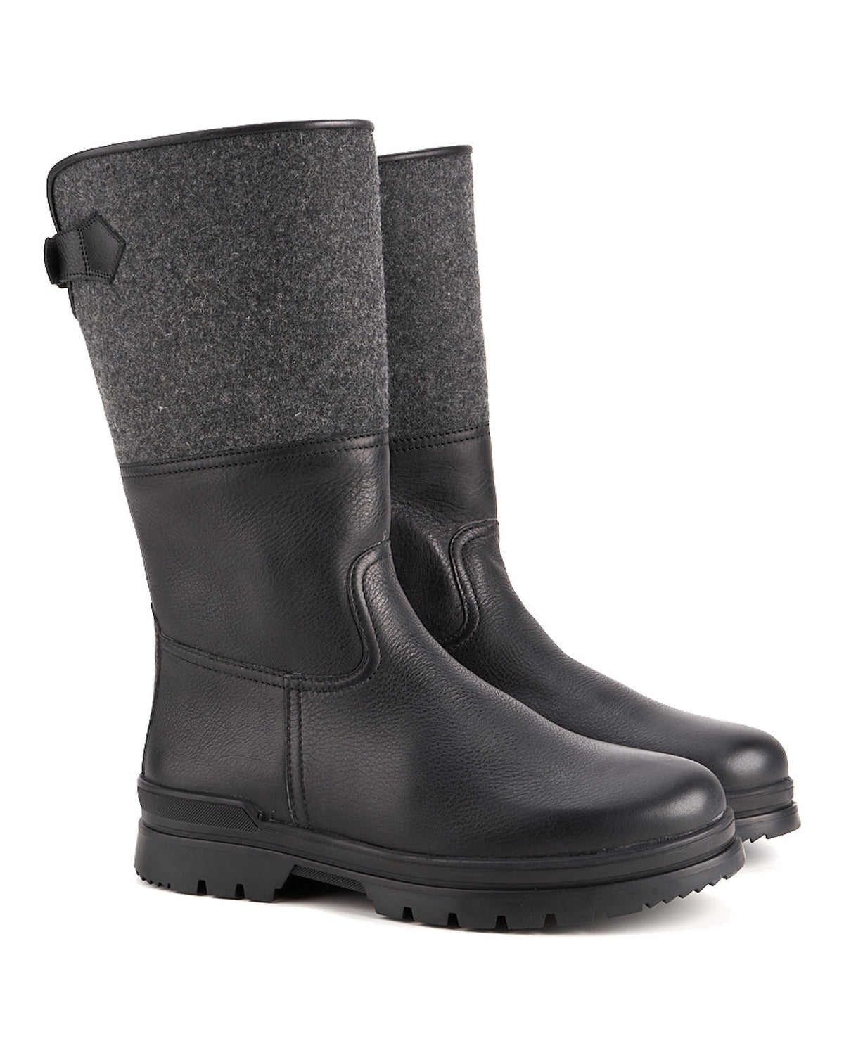 Dirndl & Bua 6771 PANIOLO/FILZ Herren-Winterstiefel schwarz Bild 4