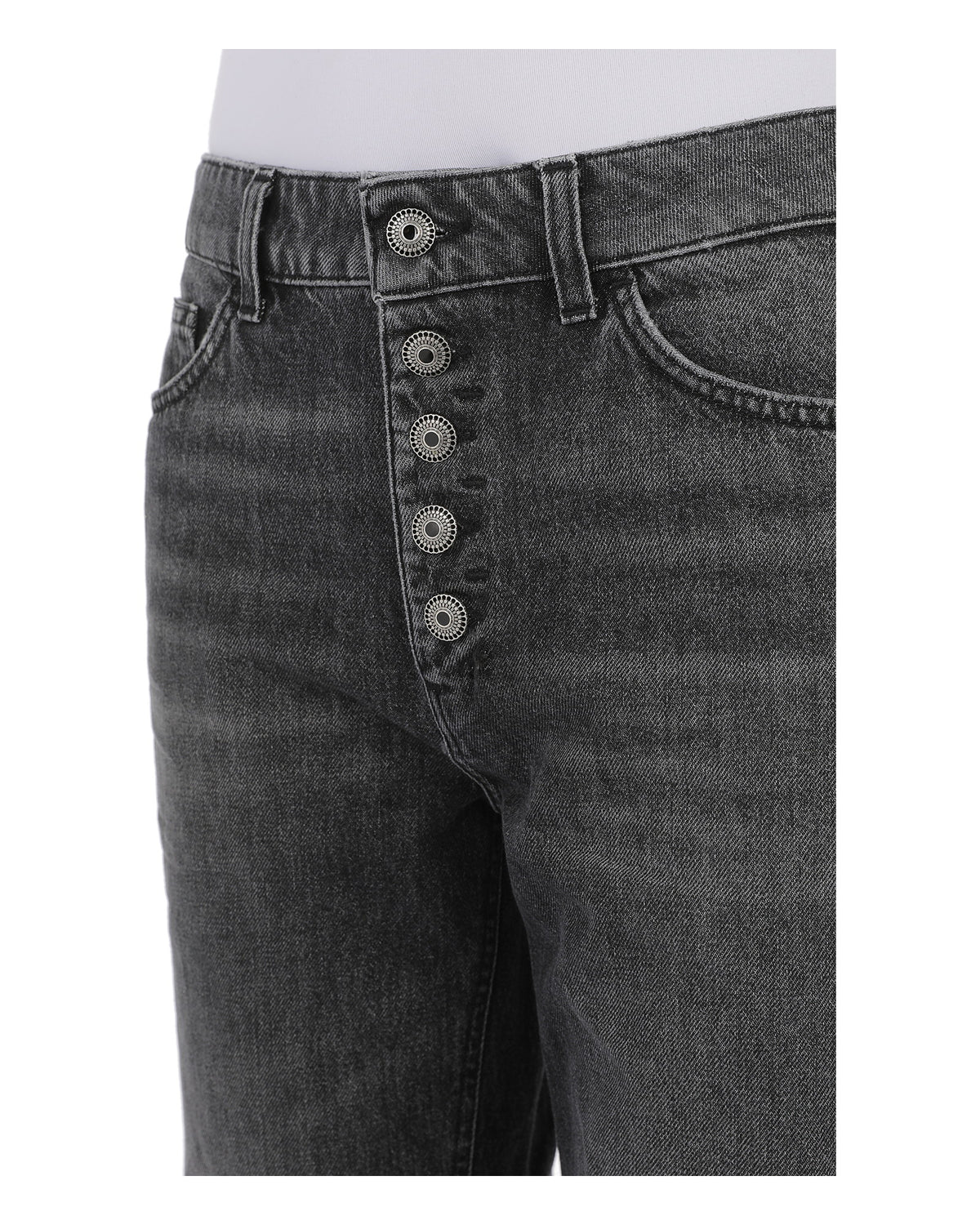 Dondup KOONS Damen-Jeans Schwarz Bild 4