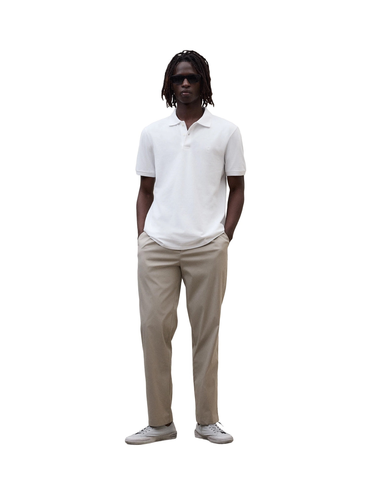 Ecoalf Tedan Polo T-Shirt Men white Image 3