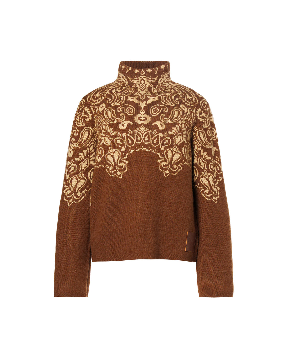 Goldbergh ANSHIN Damen-Strickpullover dunkelbraun Bild 1