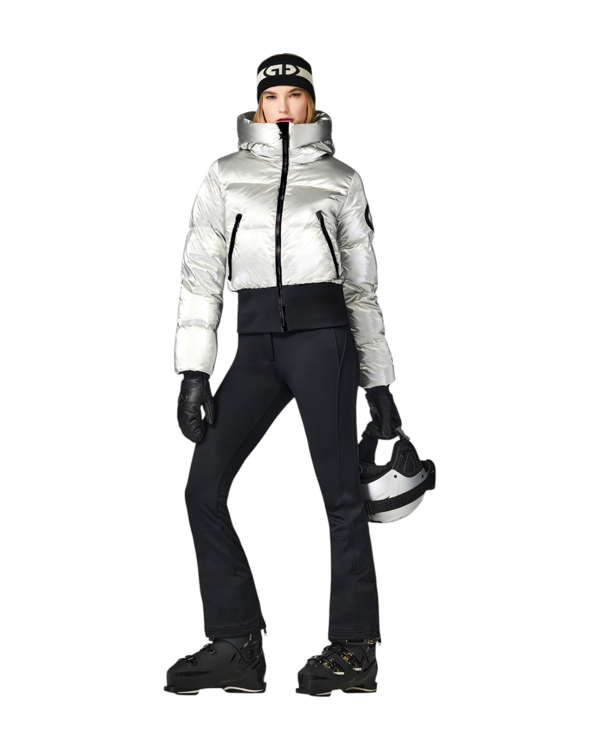 Goldbergh BOMBARDINO Damen-Skijacke silber Bild 3