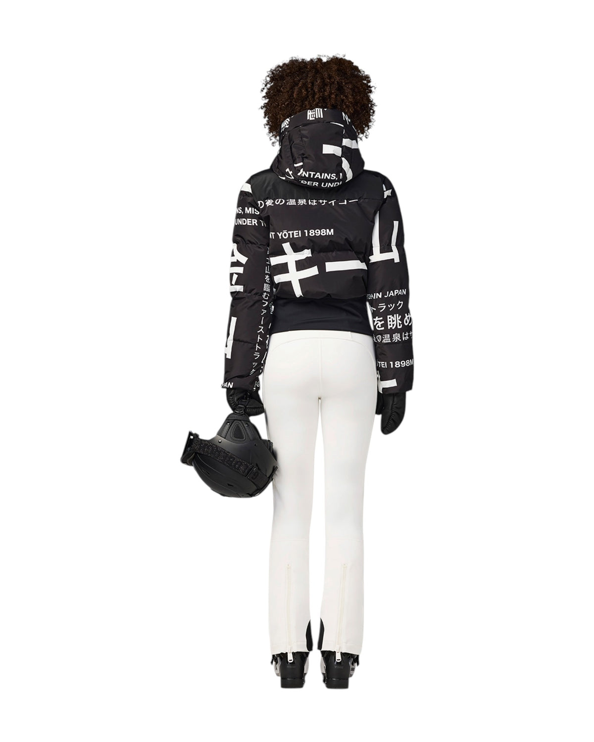 Goldbergh GAITO Damen-Skijacke schwarz/weiss Bild 4