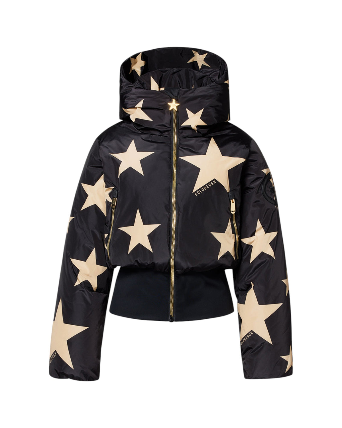 Goldbergh SHINNEN Damen-Skijacke schwarz/gold Bild 1
