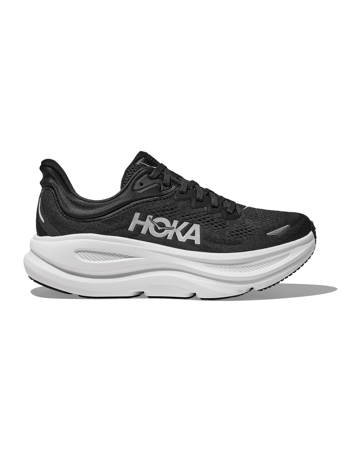 HOKA Bondi 9 Damen-Laufschuh schwarz/weiss Bild 1