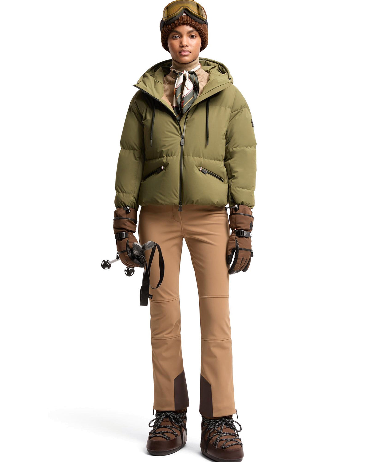 Moncler ALLESAZ Damen-Skijacke schwarz Bild 9