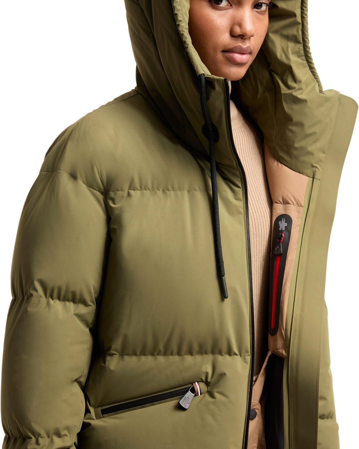 Moncler ALLESAZ Damen-Skijacke schwarz Bild 13