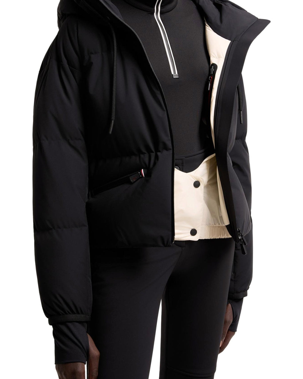 Moncler ALLESAZ Damen-Skijacke schwarz Bild 6