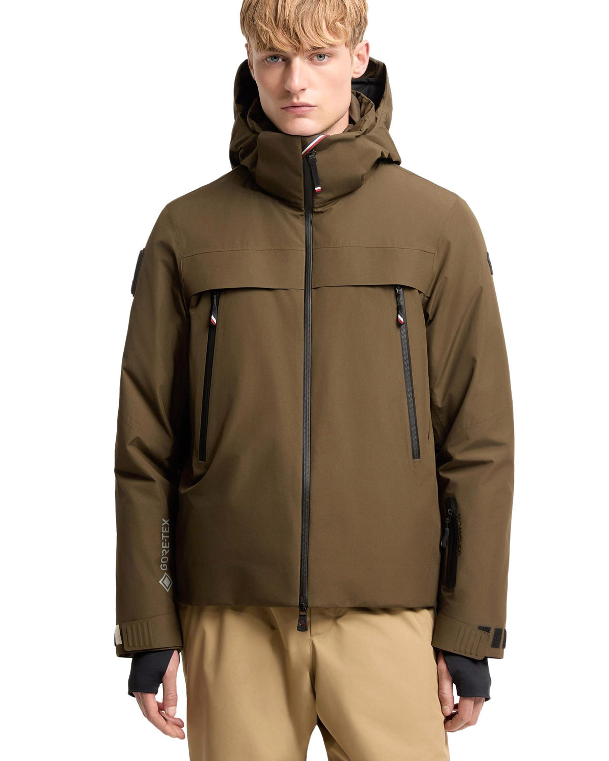 Moncler BALMHORN Herren-Skijacke olive Bild 4