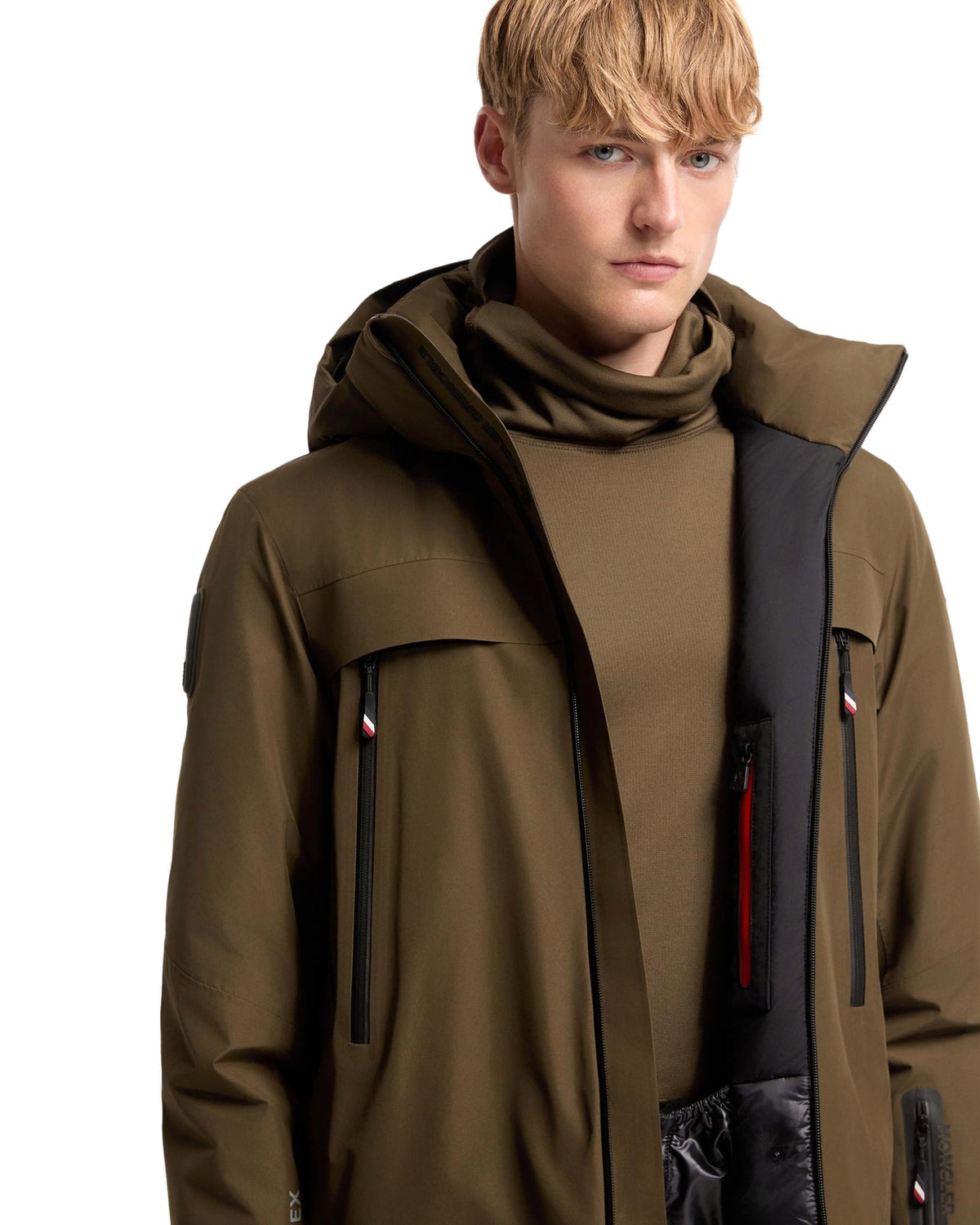 Moncler BALMHORN Herren-Skijacke olive Bild 7