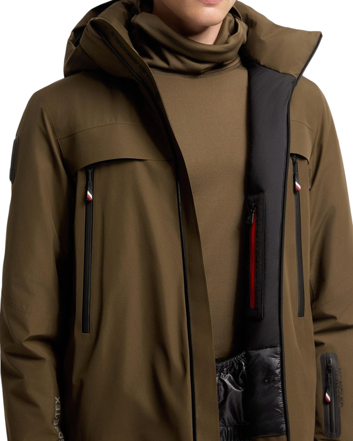 Moncler BALMHORN Herren-Skijacke olive Bild 7