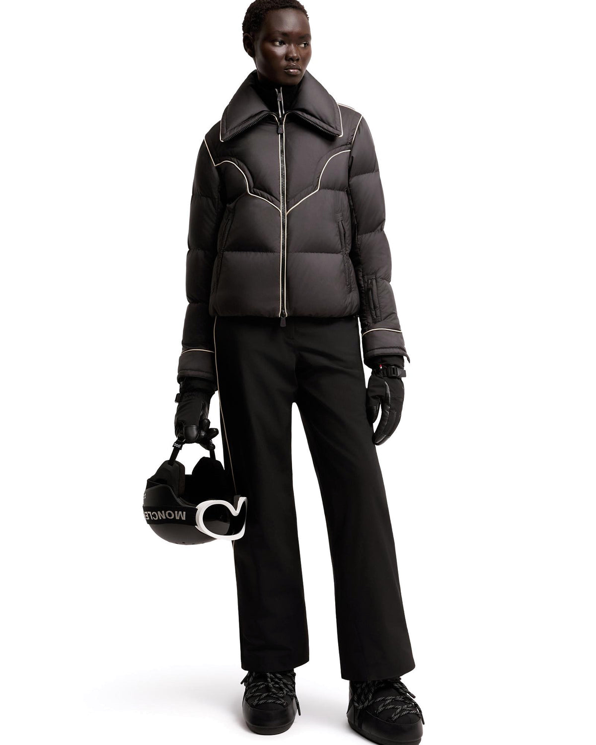 Moncler BLAINVILLE Damen-Skijacke schwarz Bild 2