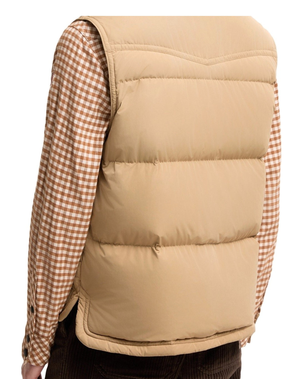 Moncler EVANS Herren-Daunenweste beige Bild 5