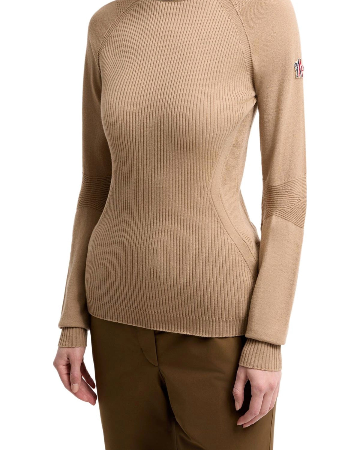Moncler GRENOBLE Damen-Rollkragenpullover beige Bild 9
