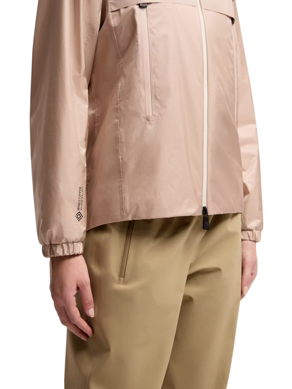 Moncler Grenoble Fergana WINDSTOPPER® Daunenjacke Jacke Damen rosa rosa Bild 5