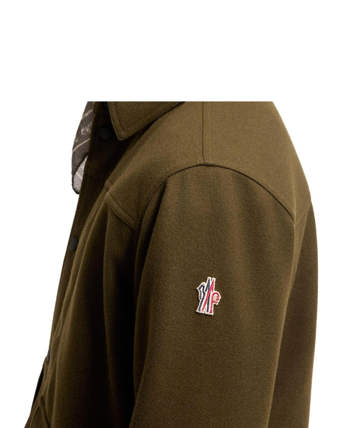 Moncler GRENOBLE Herren-Langarmhemd olive Bild 3