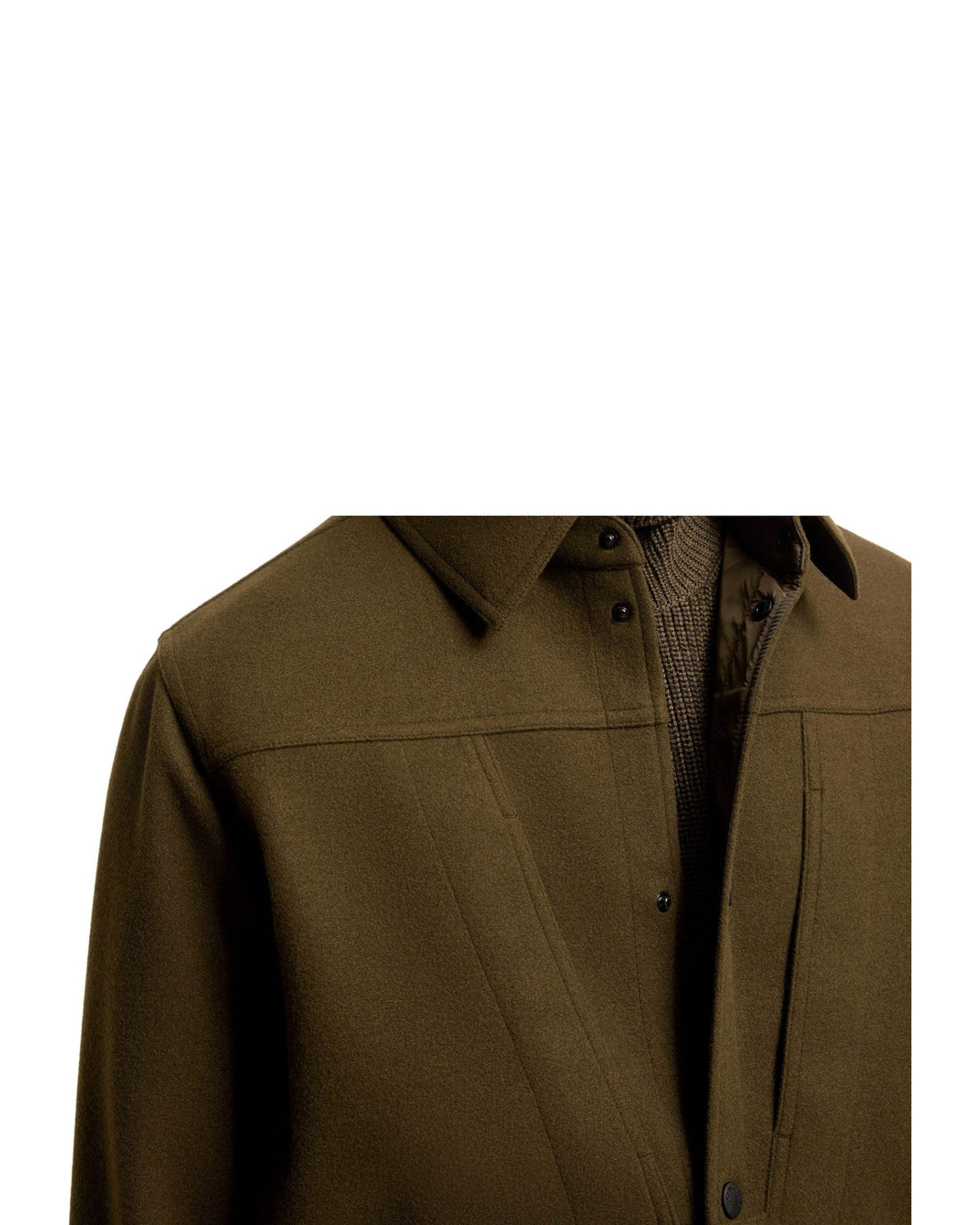 Moncler GRENOBLE Herren-Langarmhemd olive Bild 6