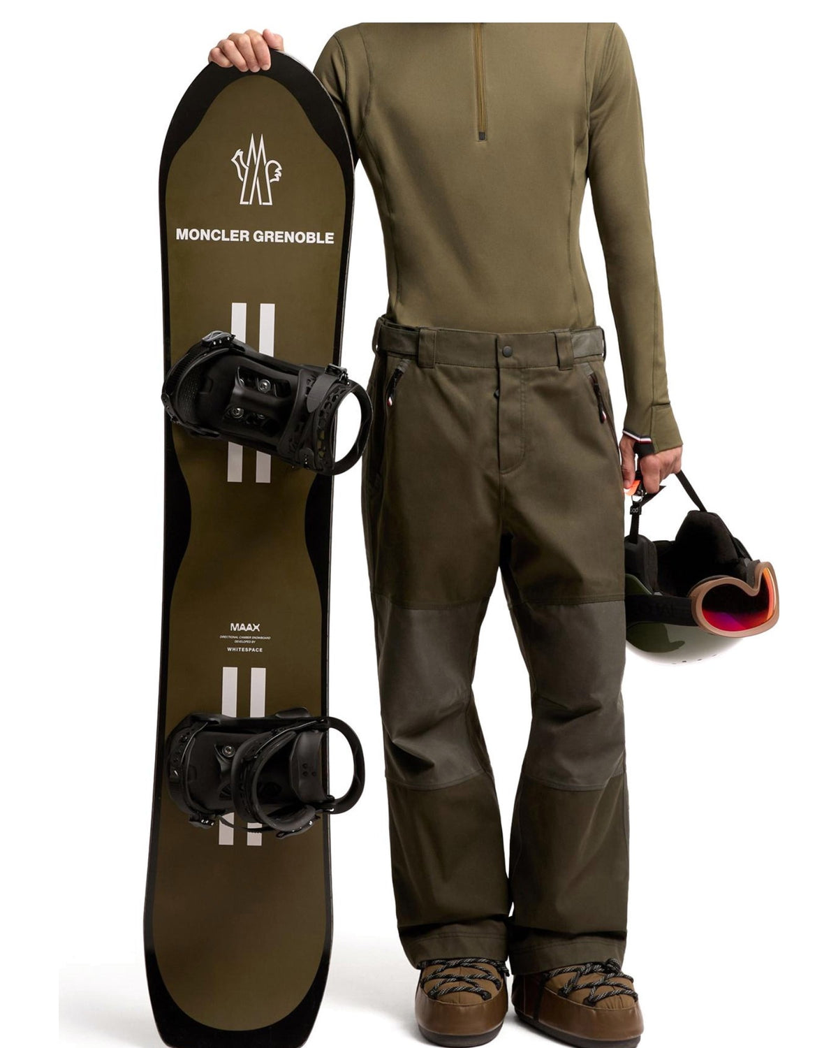 Moncler GRENOBLE Herren-Polartec-Baselayer schwarz Bild 26