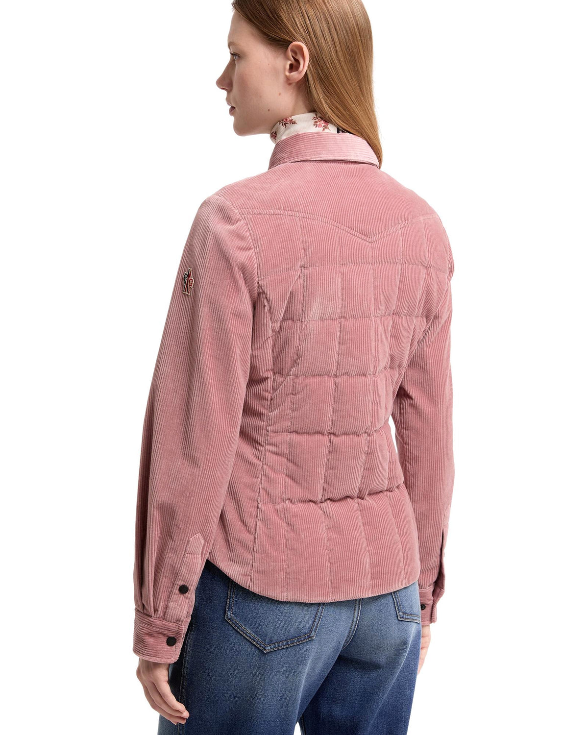 Moncler NANGY Damen-Daunenhemdjacke pink Bild 5