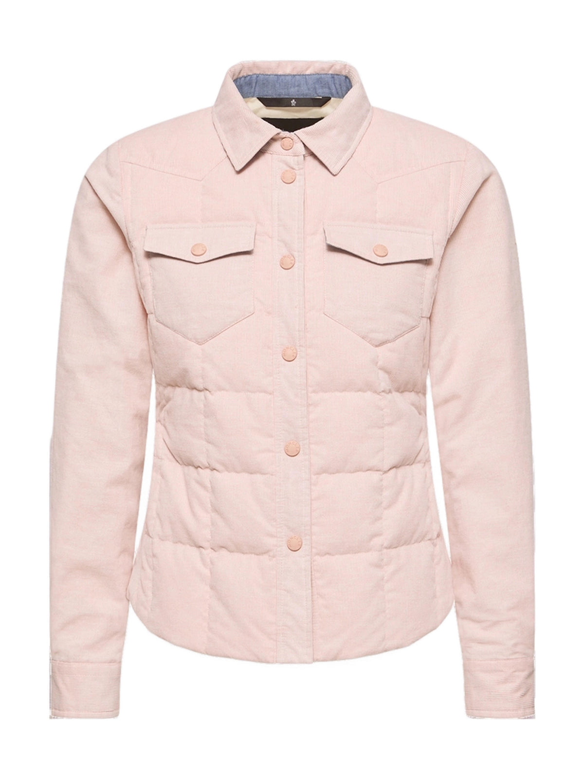 Moncler Nangy Daunen-Hemdjacke Jacke Damen rosa rosa Bild 1
