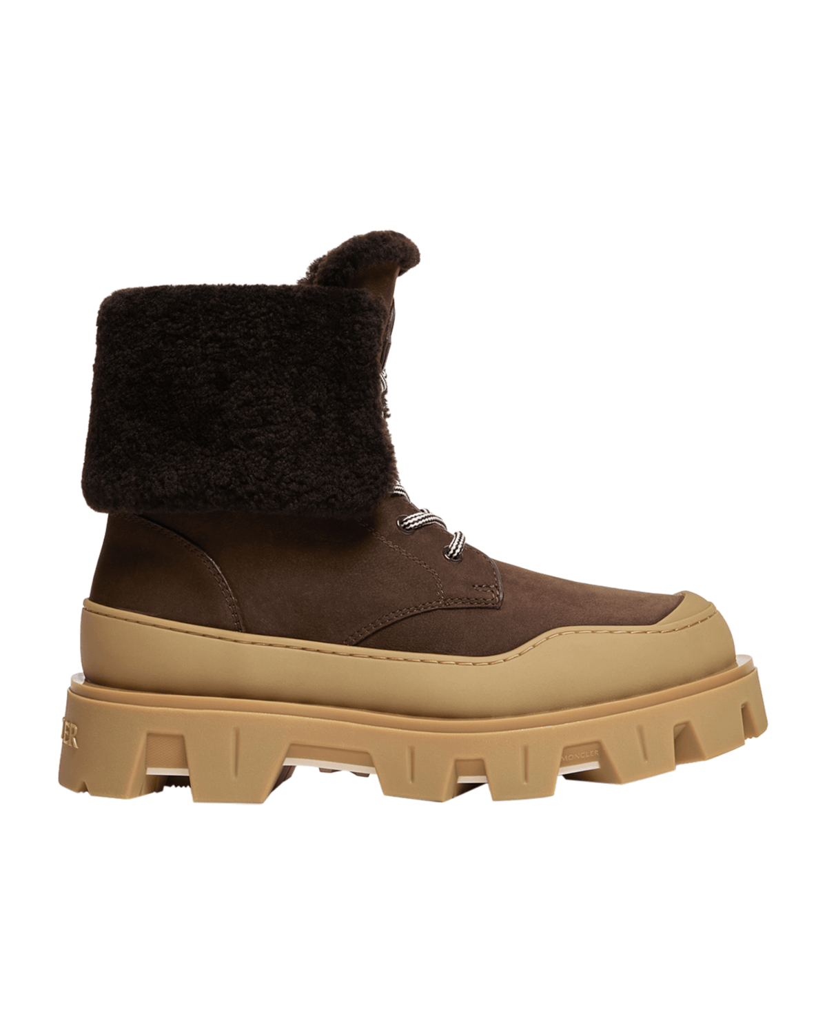 Moncler PEAK SNOWCAP Damen-Stiefeletten gelb Bild 8