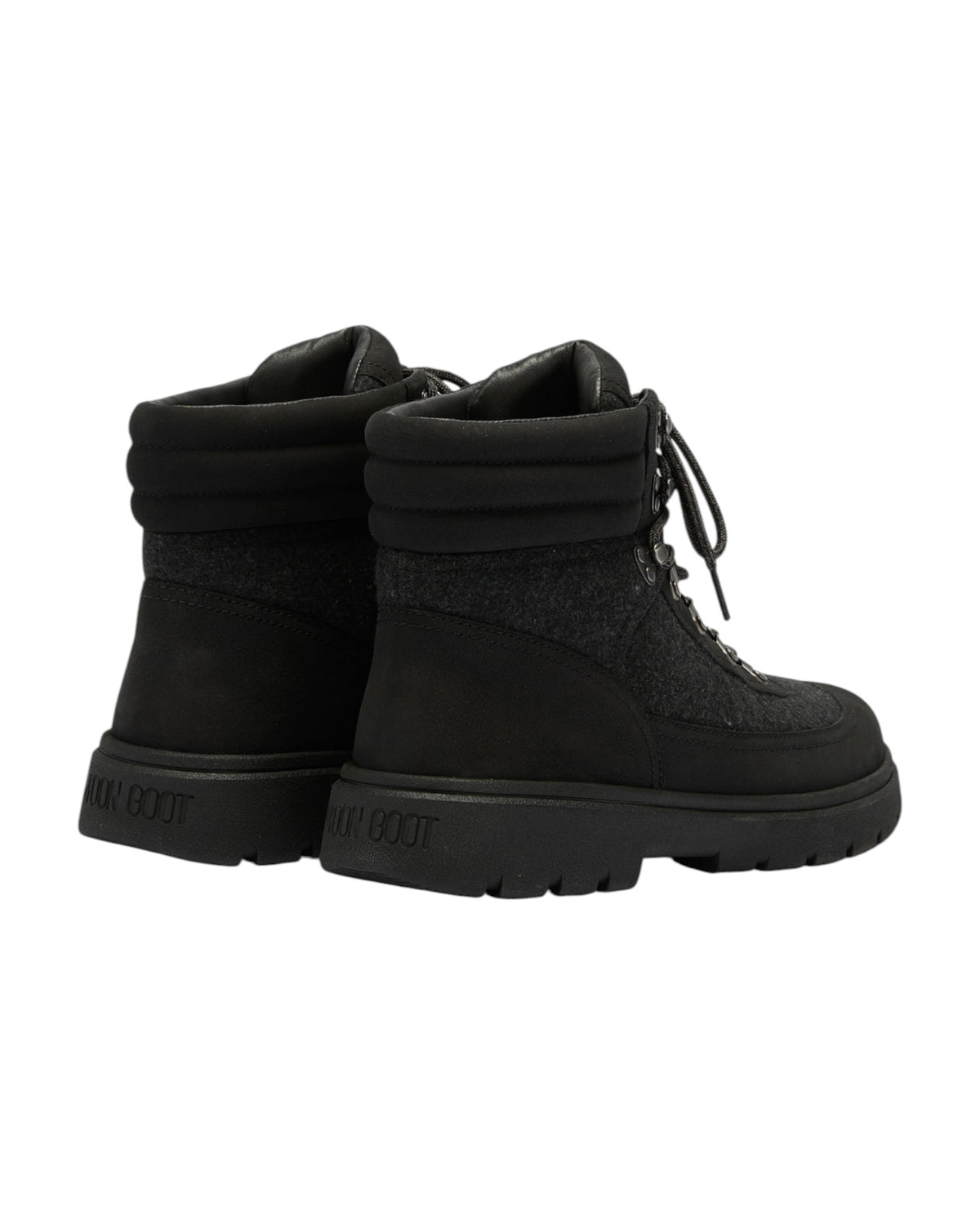 Moon Boot Combat Boot Felt Stiefeletten schwarz Bild 2