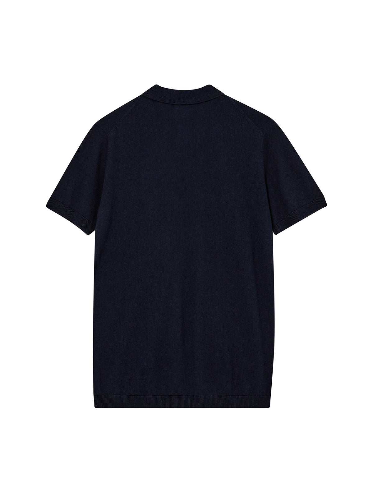 Mos Mosh Adam Soft SS Polo T-Shirt Men Dark Blue Image 3