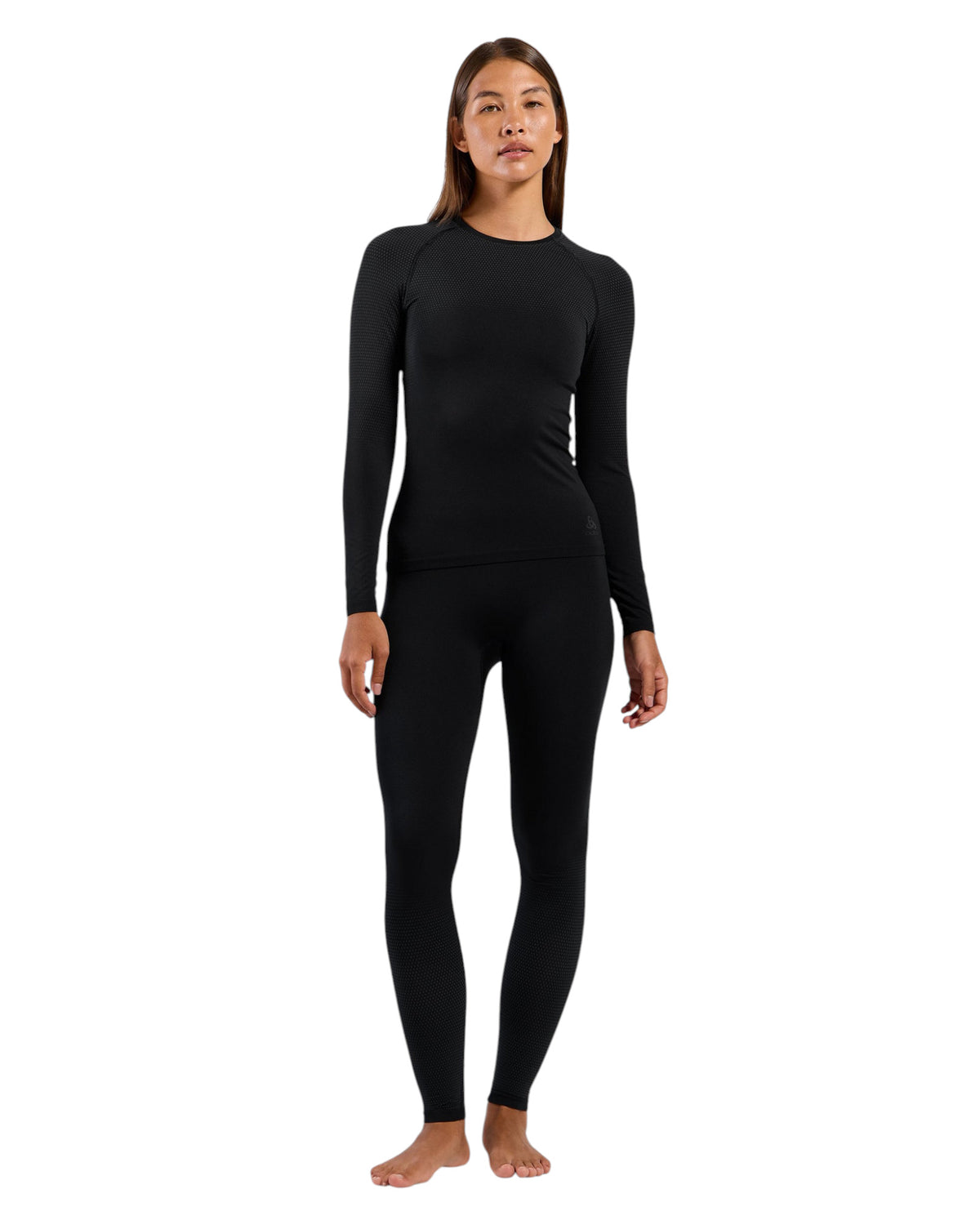 BL TOP crew neck l/s PERFORMANCE LIGHT schwarz Bild 3