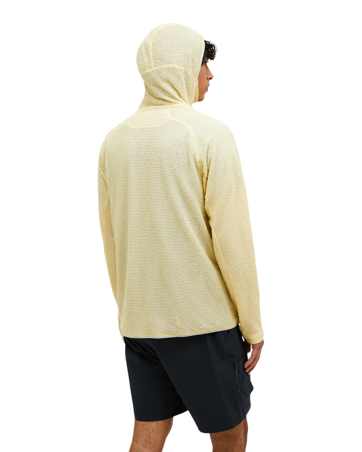 Peak Performance Freelight Alpha Hood Herren-Fleecepullover gelb/grau Bild 8