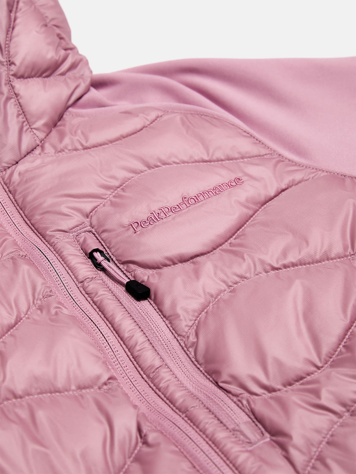 Peak Performance Helium Down Hybrid Hood Damen-Hybridjacke beige Bild 10