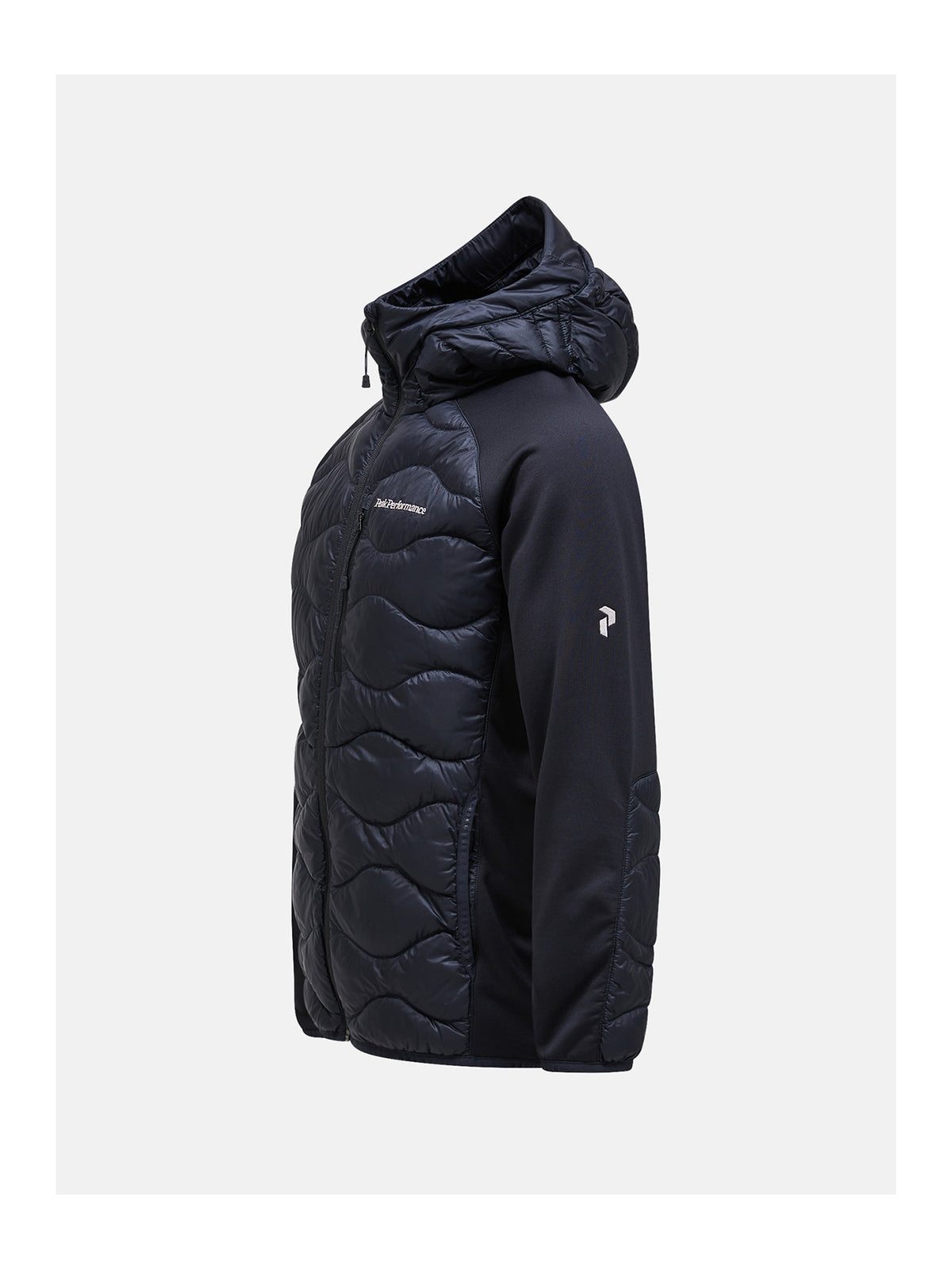 Peak Performance Helium Down Hybrid Hood Midlayer Herren schwarz schwarz Bild 2