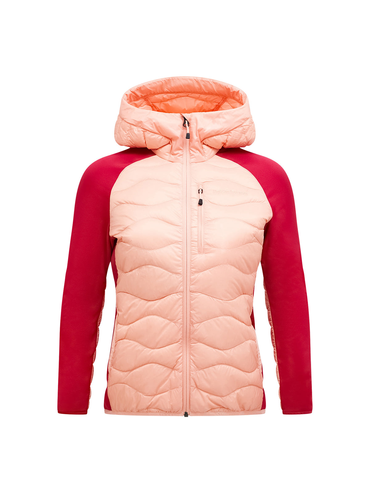 Peak Performance Helium Down Hybrid Hood Damen-Hybridjacke beige Bild 23
