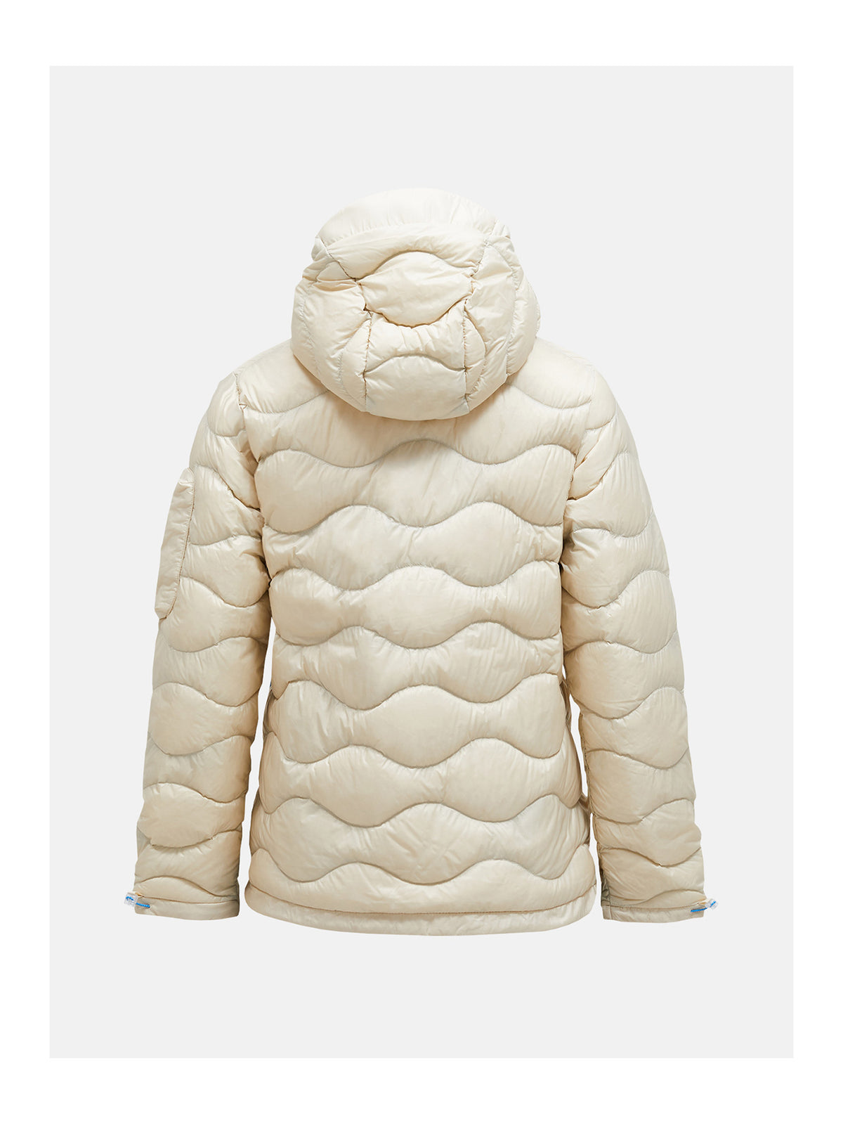 Peak Performance Helium Utility Down Hood Damen-Daunenjacke beige Bild 13