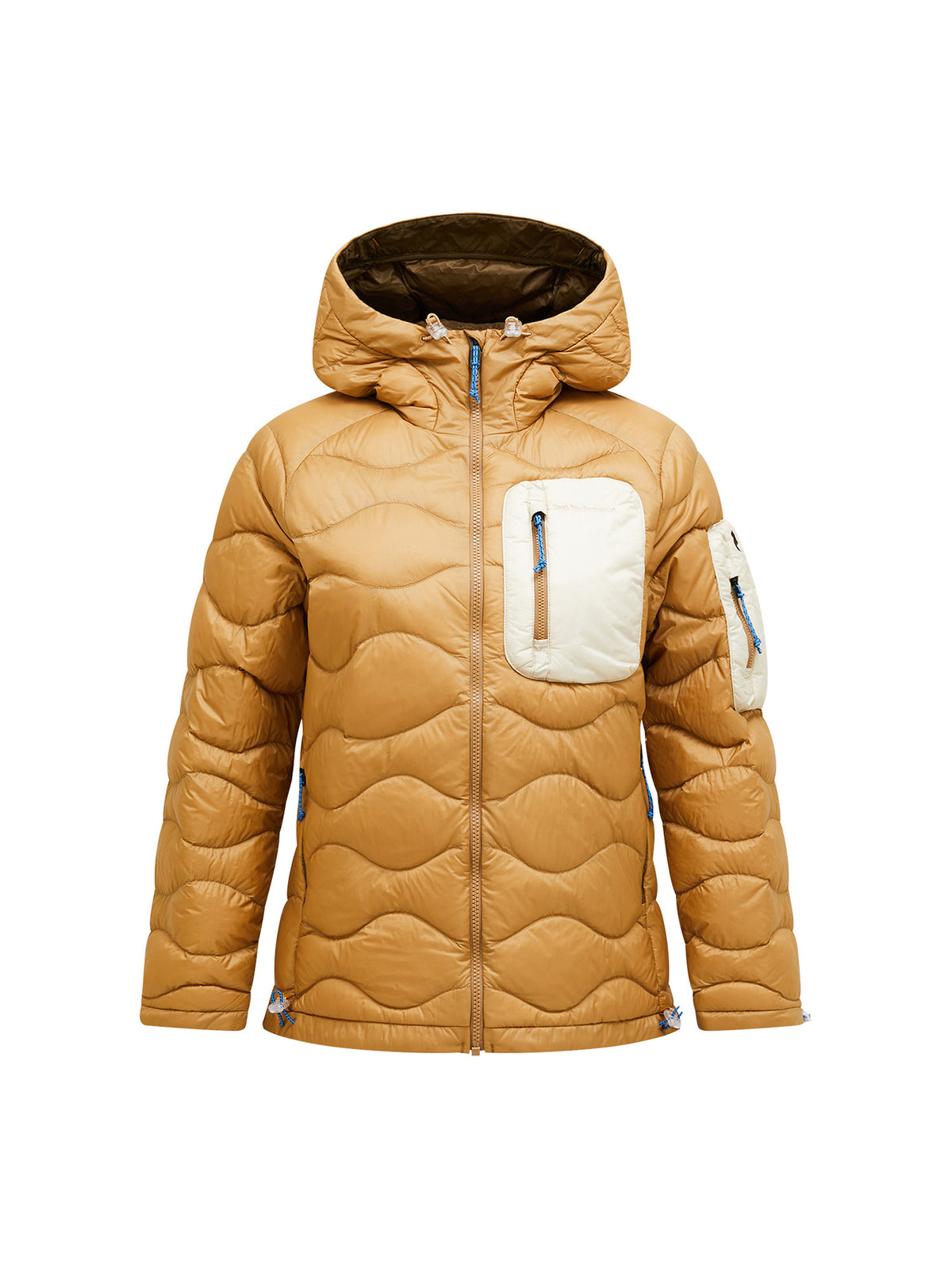 Peak Performance Helium Utility Down Hood Damen-Daunenjacke beige Bild 18
