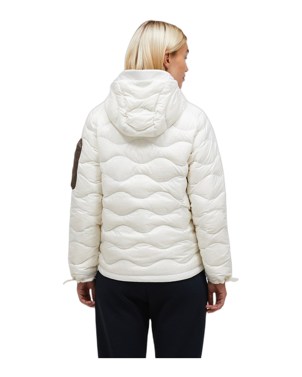 Peak Performance Helium Utility Down Hood Damen-Daunenjacke beige Bild 35
