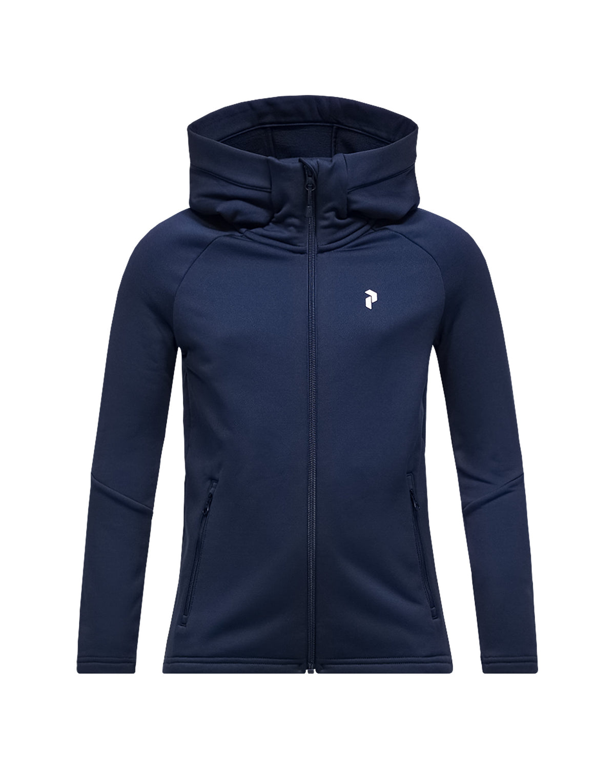 Peak Performance Jr Rider Essentials Zip Hood Kinder-Baselayer dunkelblau Bild 1