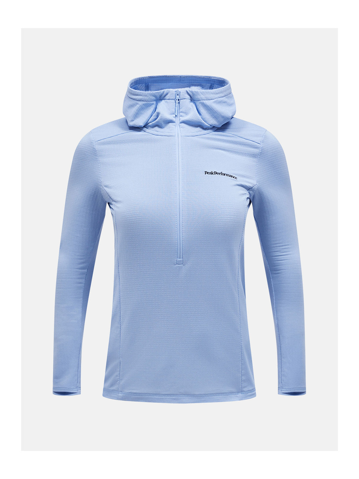 Peak Performance Light Hooded Fleece Baselayer Damen hellblau hellblau Bild 1