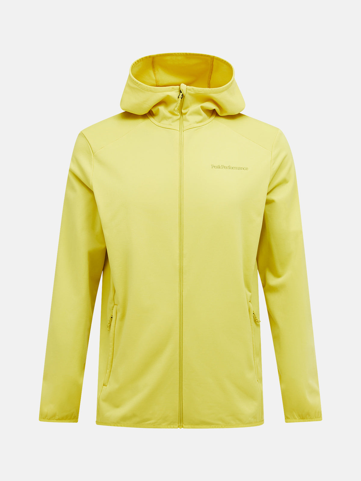 Peak Performance Light Zip Hood Baselayer Herren neongelb neongelb Bild 1