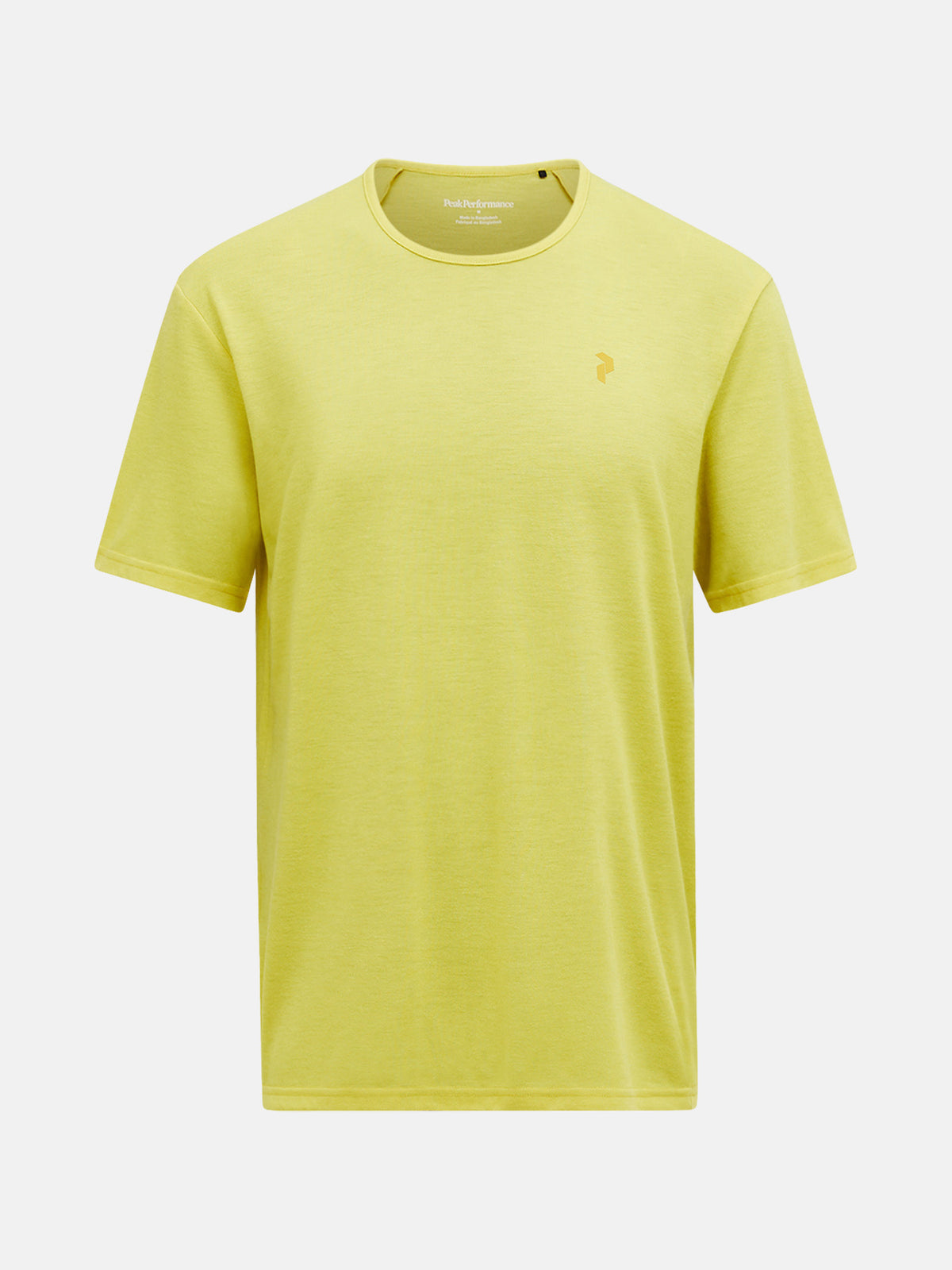 Peak Performance M Wool Blend SS Tee T-Shirt Herren gelb gelb Bild 1