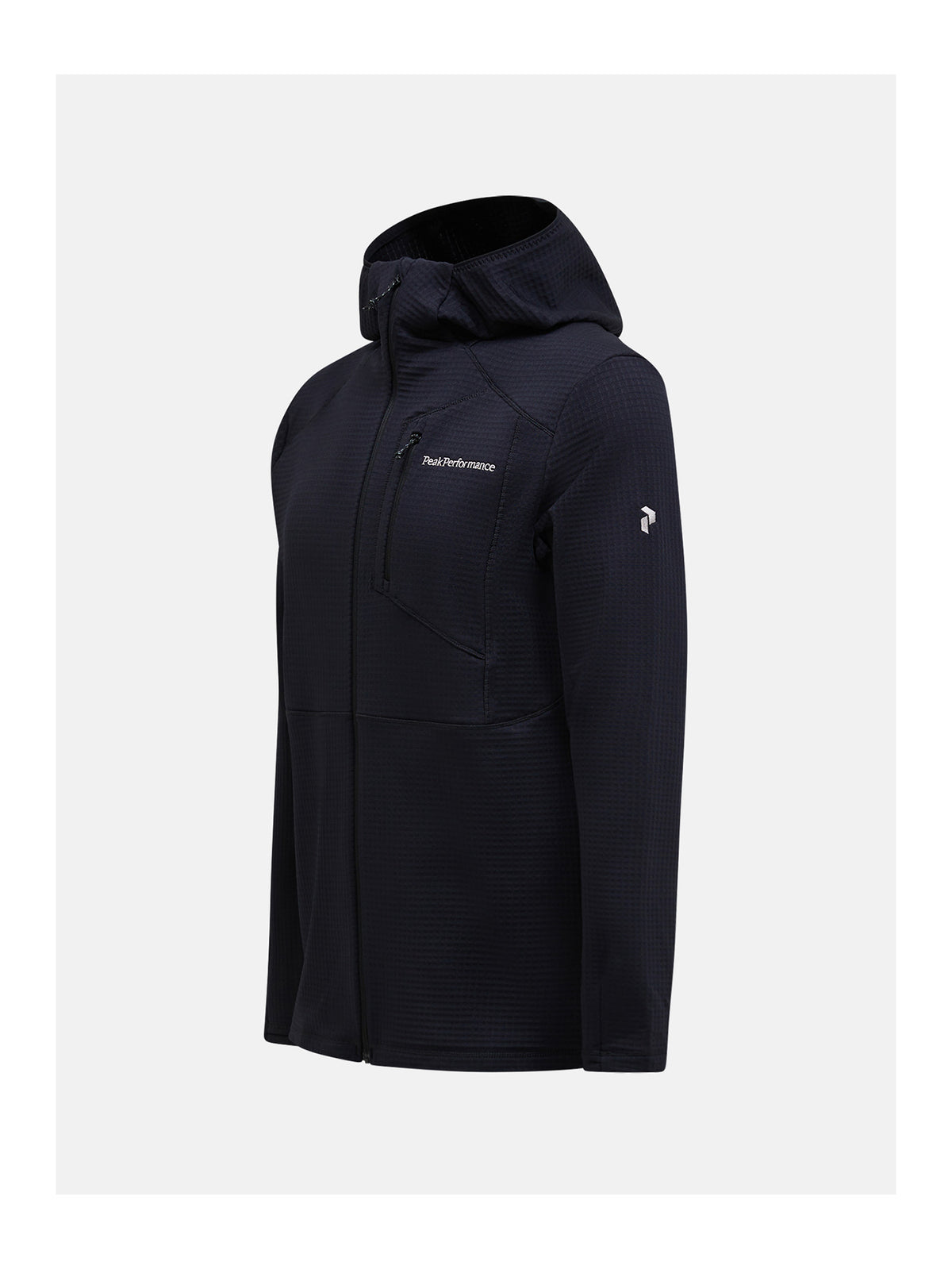 Peak Performance Trail Polartec Zip Hood Herren schwarz schwarz Bild 2